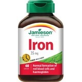 JAMIESON IRON 35 mg PROGRESSIVE RELEASE 1×60 tbl, iron