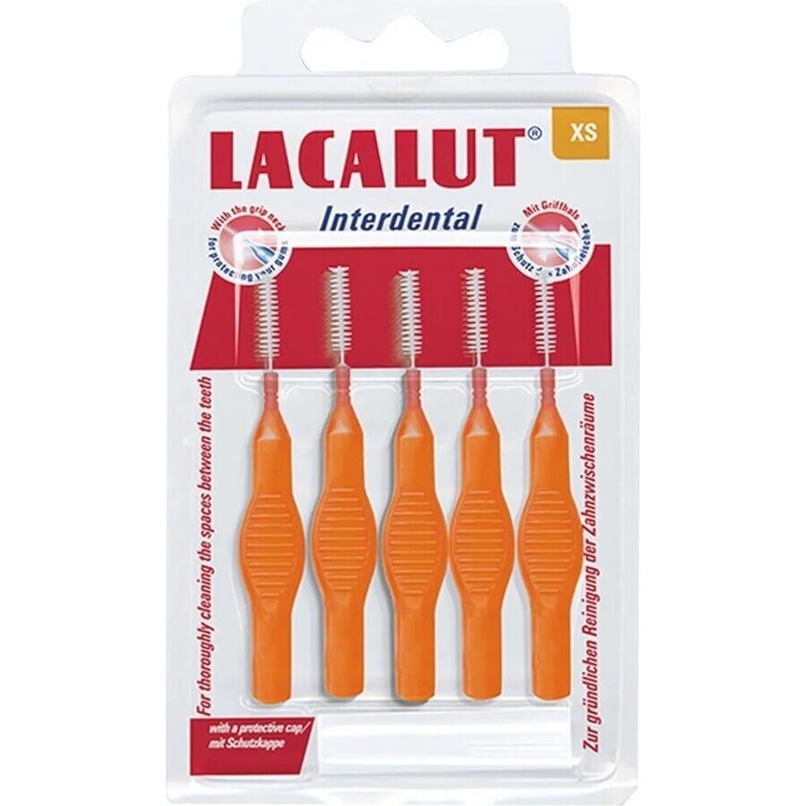 LACALUT INTERNAL TOOTH BRUSHES XS 1×5 pcs, brushes