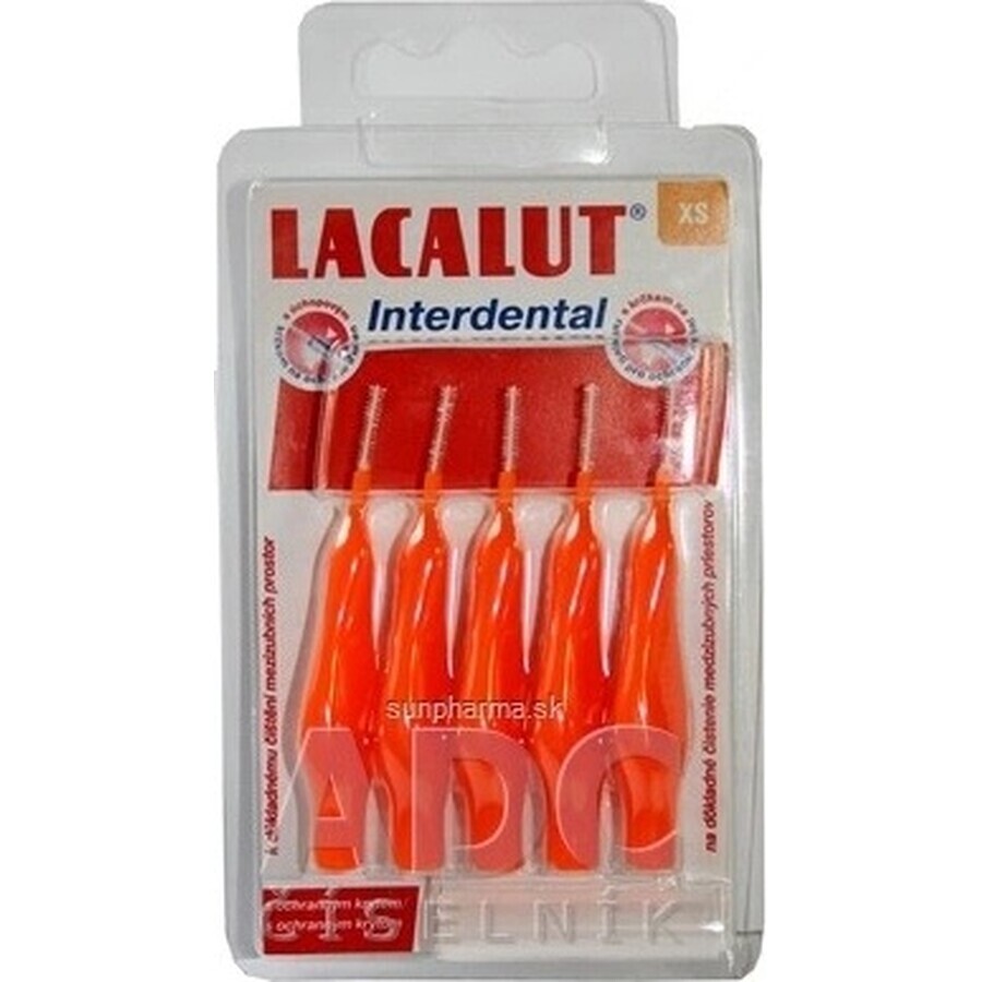 LACALUT INTERNAL TOOTH BRUSHES XS 1×5 pcs, brushes