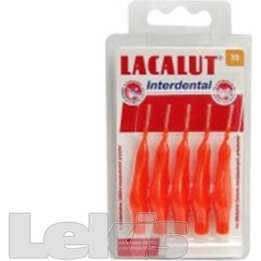 LACALUT INTERNAL TOOTH BRUSHES XS 1×5 pcs, brushes