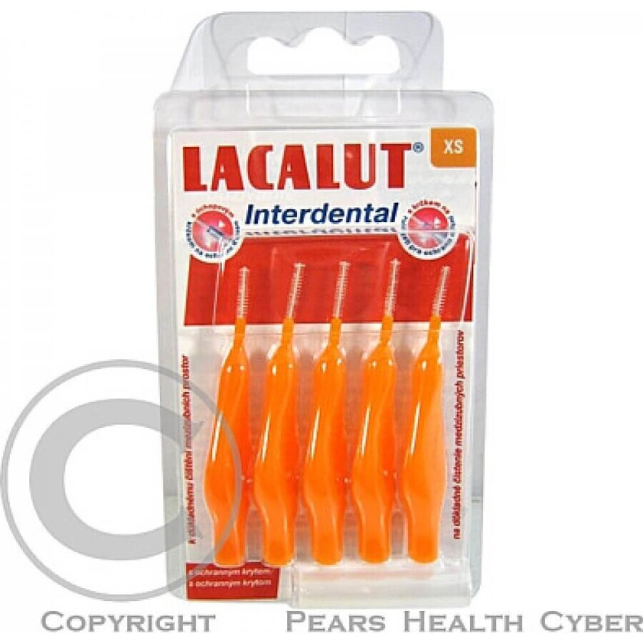 LACALUT INTERNAL TOOTH BRUSHES XS 1×5 pcs, brushes