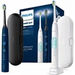 Philips Sonicare 5100 HX6851/34 Juego 1+1 1×1, cepillo dental sónico 2 piezas