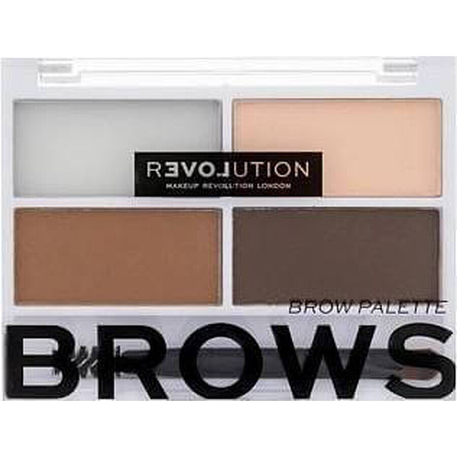 Revolution Relove, Colour Cult Medium, eyebrow care kit 1×3.20 g, eyebrow care kit