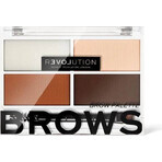 Revolution Relove, Colour Cult Medium, eyebrow care kit 1×3.20 g, eyebrow care kit