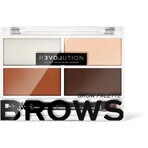 Revolution Relove, Colour Cult Medium, eyebrow care kit 1×3.20 g, eyebrow care kit