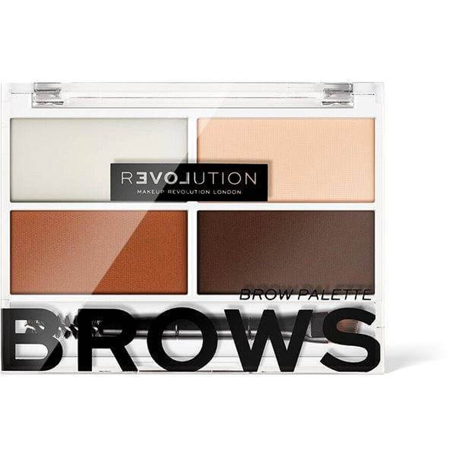 Revolution Relove, Colour Cult Medium, eyebrow care kit 1×3.20 g, eyebrow care kit