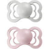 BIBS Supreme haze/blossom 1×2 silicone BIBS Supreme haze/blossom 1×2 - taille 1