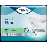 TENA Flex Super S 1×30 pcs, culotte d'incontinence avec ceinture à dégagement rapide