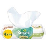 Pampers Wipes 184pcs (4x46) Harmonie New baby 4×46 pcs, wet wipes