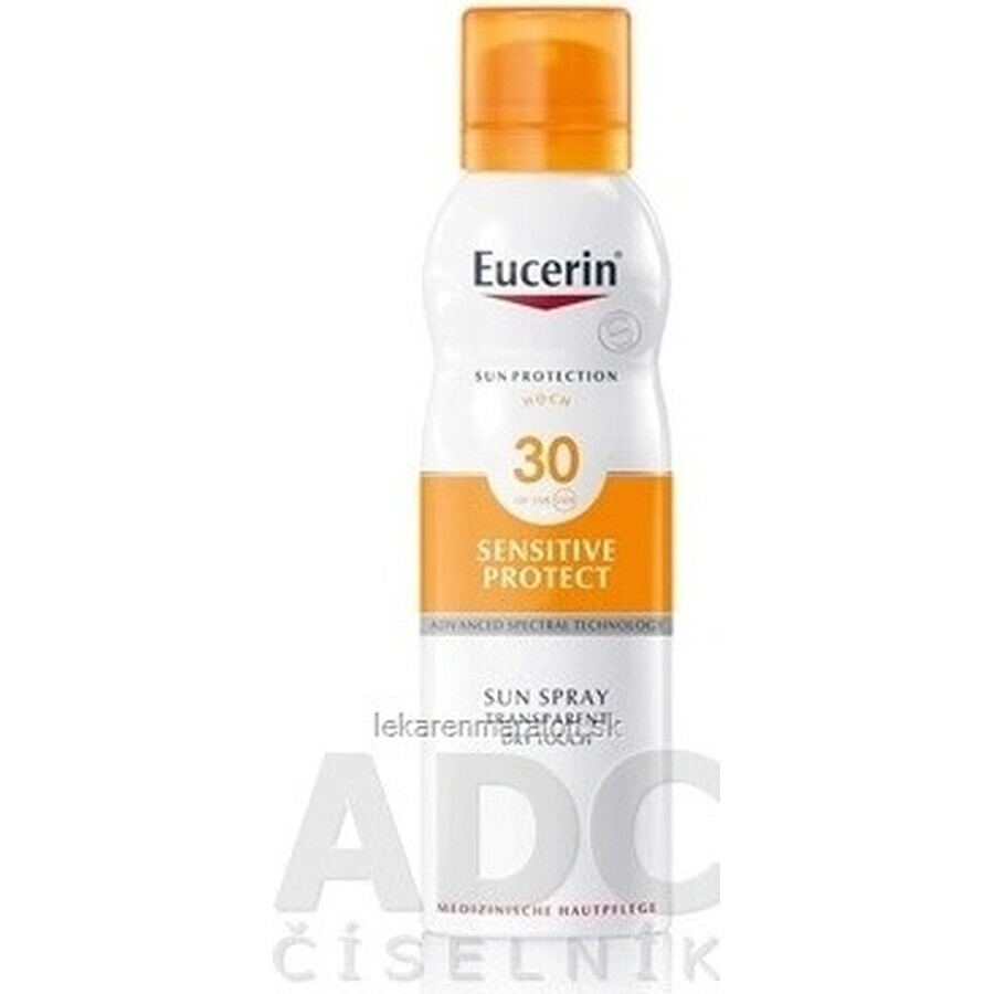 Eucerin SUN OIL CONTROL SPF 30 spray 1×200 ml voor gevoelige huid