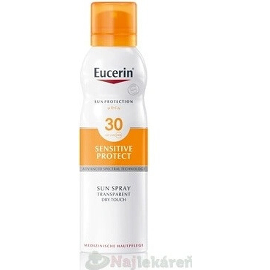 Eucerin SUN OIL CONTROL SPF 30 spray 1×200 ml voor gevoelige huid