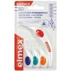 Elmex brosse à dents interdentaire 2, 4, 5, 6mm mix 1×4 pcs