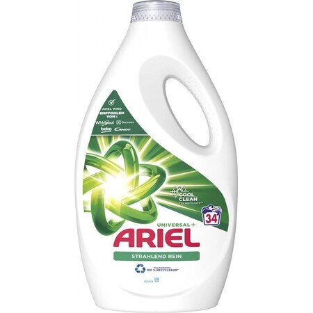 Gel Ariel 1,7 l / 34PD Universal+ 1×1,7 l gel