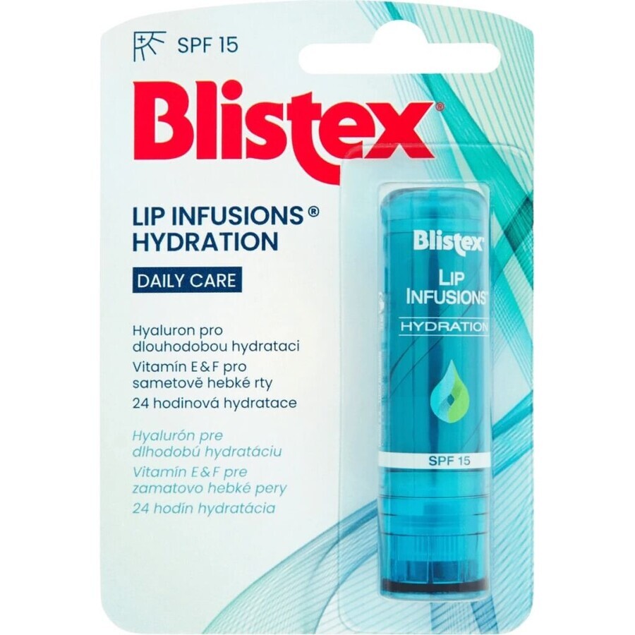 Blistex LIP INFUSIONS HYDRATION SPF 15 1×3,7 g, lippenbalsem