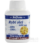 MedPharma FISH OIL 1000 mg - EPA, DHA 1×37 cps, complément alimentaire