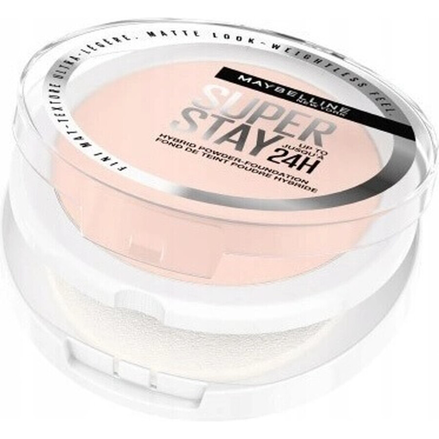 Maybelline Maybelline New York SuperStay 24H Hybrid Powder-Foundation 05 maquillaje en polvo, 9 g 1×9 g, maquillaje en polvo