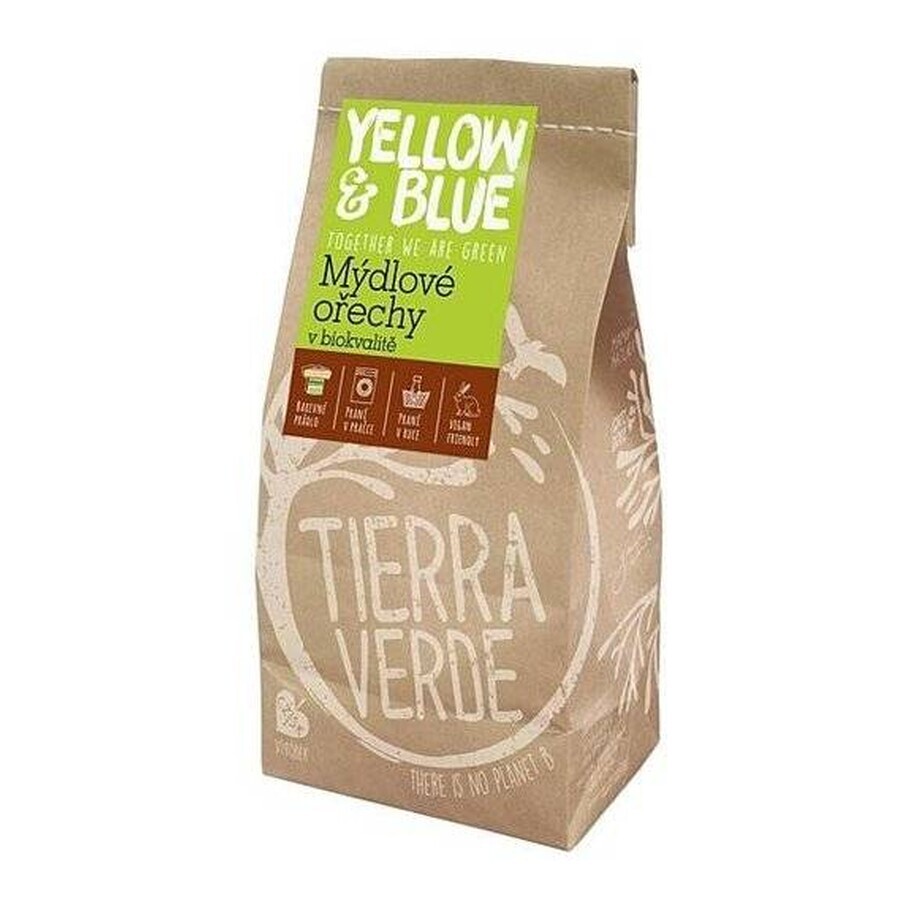 TIERRA VERDE Noix de savon 1×500 g, détergent écologique