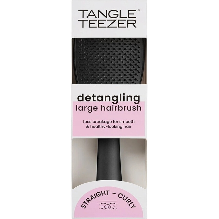 Tangle Teezer® Large Wet Detangler Black Gloss 1x1 pc, hair brush