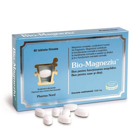 Bio-Magnésium, 60 comprimés, Pharma Nord