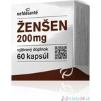 nefdesanté ŽENŠEN 200 mg 6×10 cps, complément alimentaire