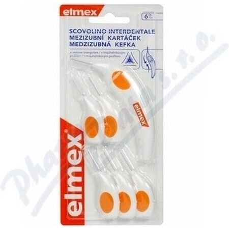 ELMEX INTERDENTAL Brosses interdentaires nr.6 orange 1×4 pcs, brosses interdentaires