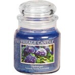 Village Candle Bougie parfumée en verre - Hortensia - Hortensia, petite 1×1 pc, bougie parfumée