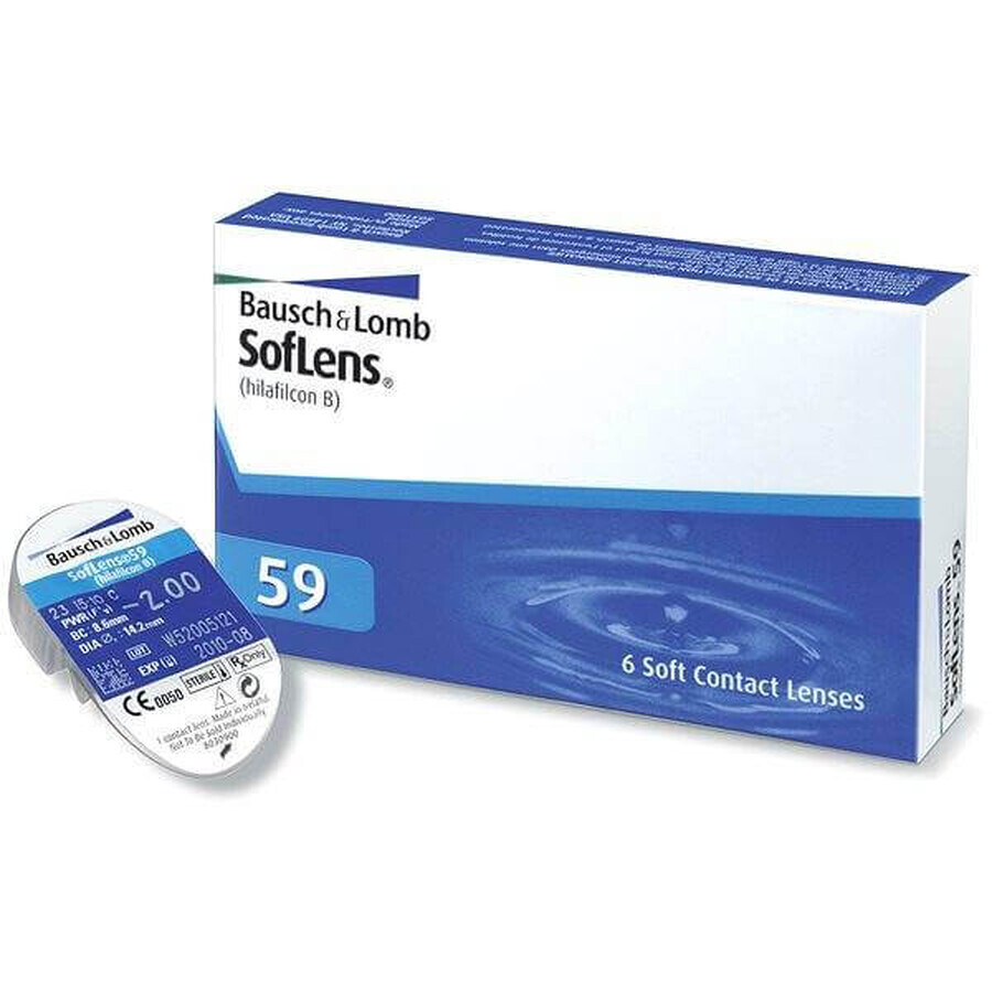 Soflens 59 +0425 Bc 8.6 6pcs