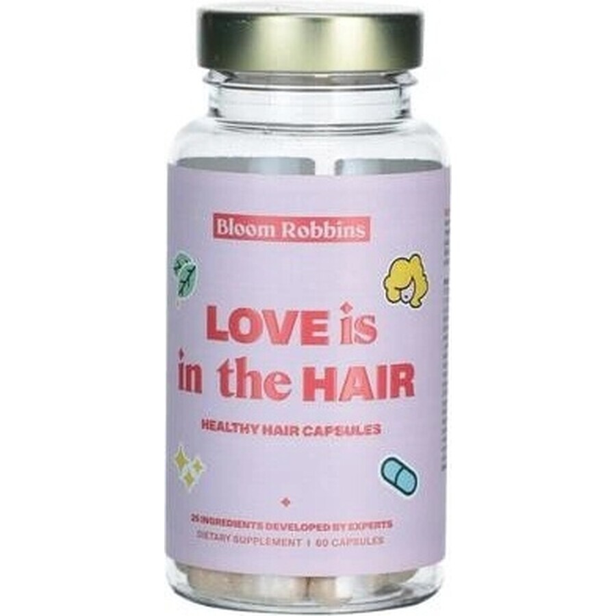 LOVE is in the HAIR - Capsules pour des cheveux sains 1×60 pcs, supplément nutritionnel