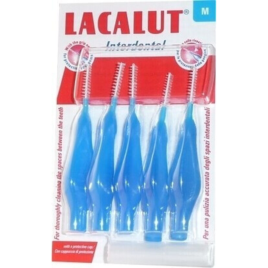 LACALUT INTERDENTAL FOCUSES M 1×5 pcs, nettoyage complet des espaces interdentaires