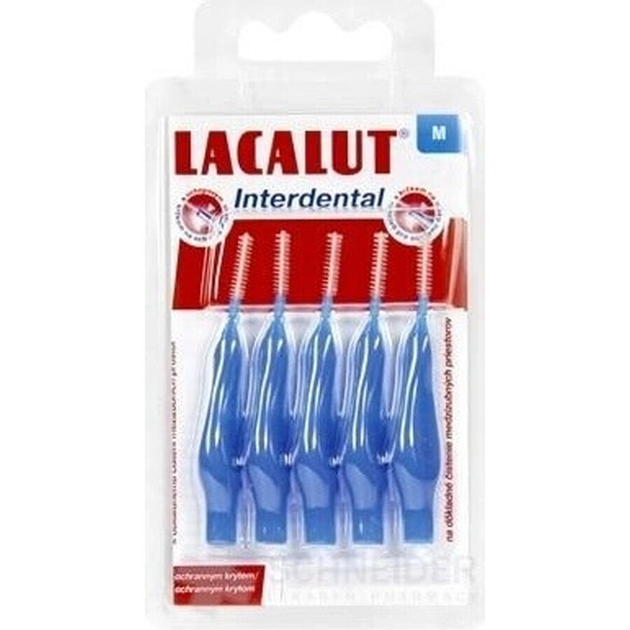 LACALUT INTERDENTAL FOCUSES M 1×5 pcs, nettoyage complet des espaces interdentaires