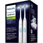 Philips Sonicare 4300 HX6807/35 1+1 1×1 set, sonic toothbrush 2 pcs