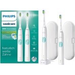 Philips Sonicare 4300 HX6807/35 1+1 1×1 set, sonic toothbrush 2 pcs