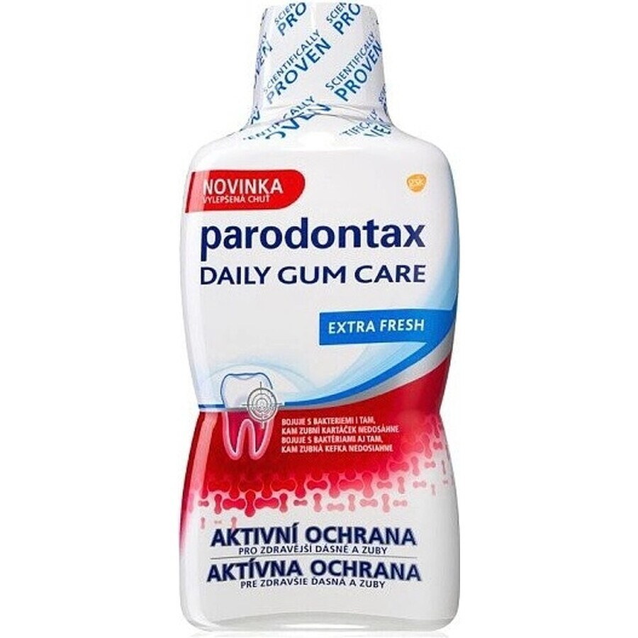 Parodontax Daily Gum Care Extra Fresh apă de gură 1×500ml, apă de gură