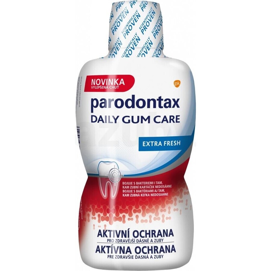 Parodontax Daily Gum Care Extra Fresh apă de gură 1×500ml, apă de gură