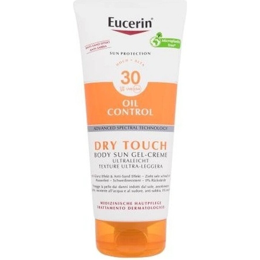 Eucerin ZON OIL CONTROL DRY TOUCH SPF 30 1×200 ml 1×200 ml zonbeschermende gel-crème