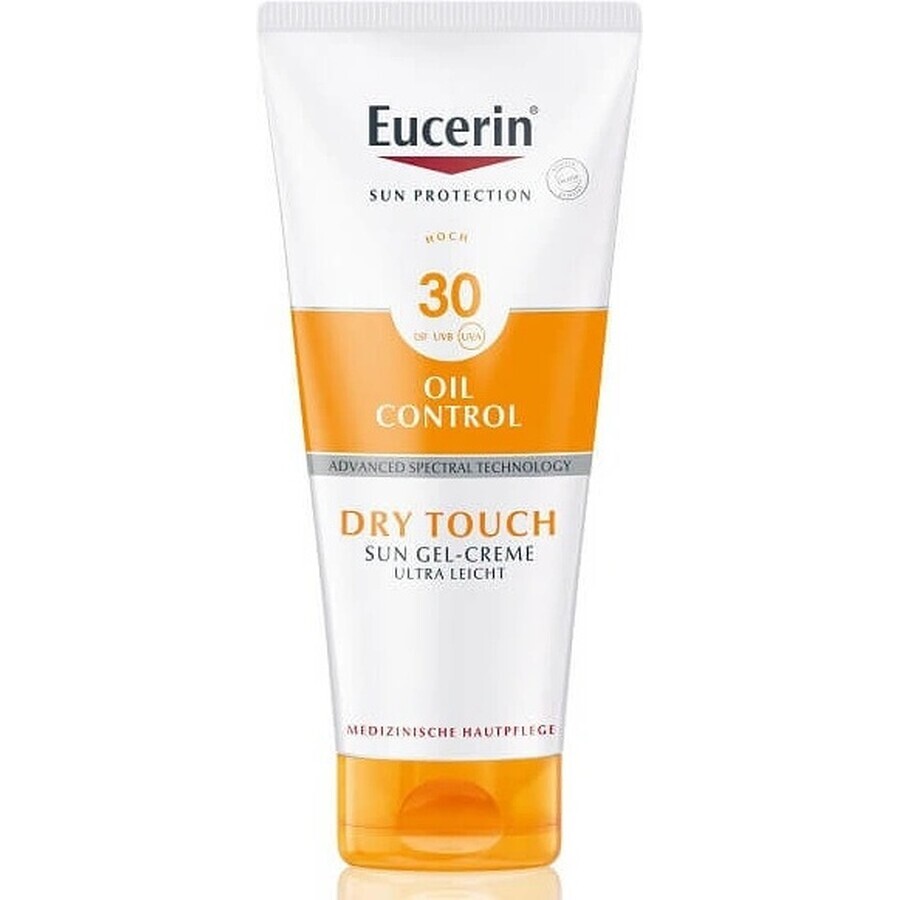 Eucerin ZON OIL CONTROL DRY TOUCH SPF 30 1×200 ml 1×200 ml zonbeschermende gel-crème