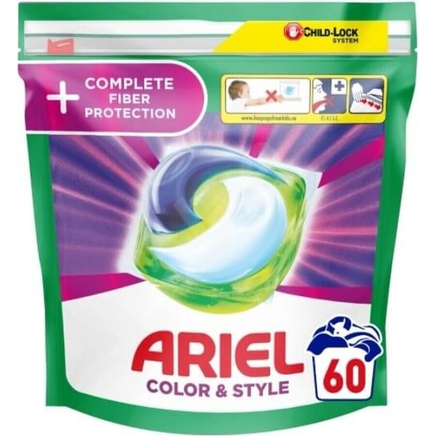 Ariel Gel Tablets 60pcs Complete Fibre Protection 1×60 pcs tablets