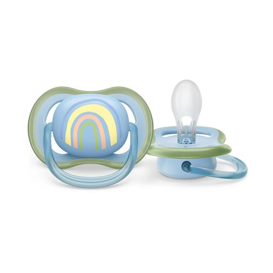 Philips AVENT Philips AVENT Ultra Air Picture Fopspeen 0-6m regenboog 1 stuk 1×1 stuk, fopspeen