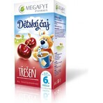 MEGAFYT Thé à la cerise pour enfants 1×40 g (20×2 g), thé aux fruits