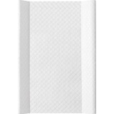 CEBA Tapis de remplacement 2 carrés avec panneau solide (50x80) Comfort Caro blanc 1×1 pc