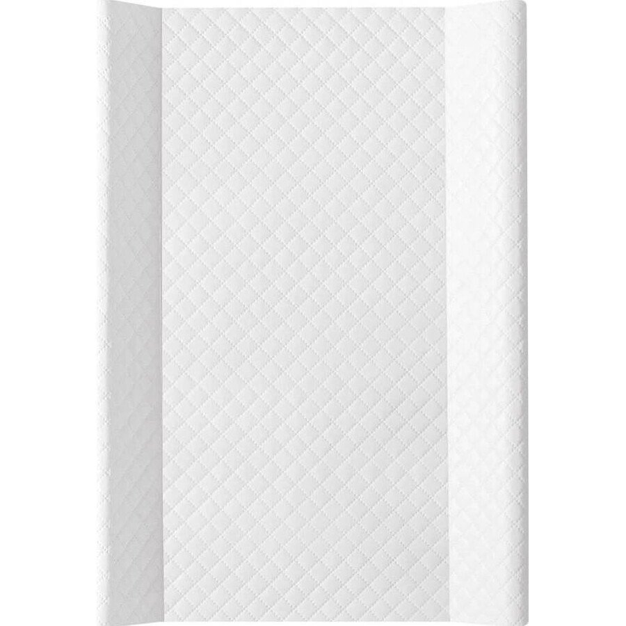 CEBA Tapis de remplacement 2 carrés avec panneau solide (50x80) Comfort Caro blanc 1×1 pc