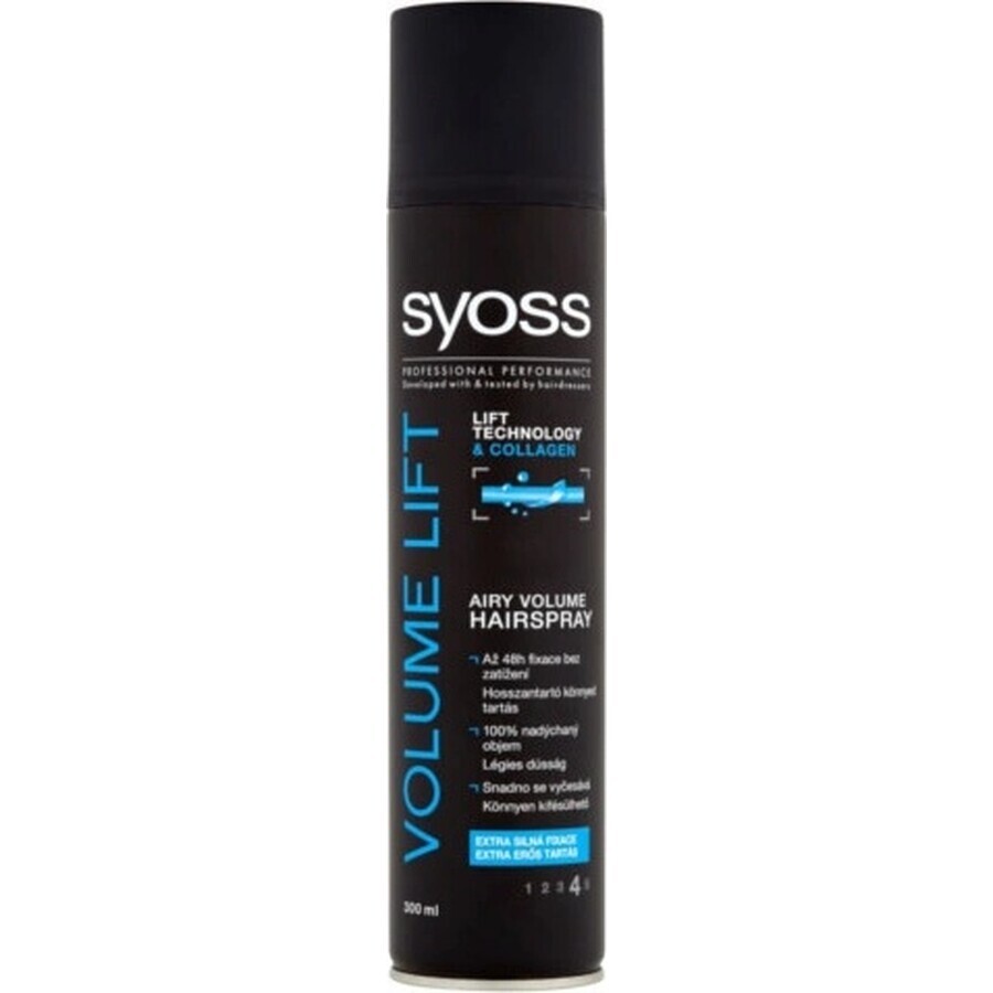 Syoss Volume Lift Haarspray 1×300 ml, Haarspray