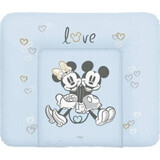 CEBA Disney Minnie & Mickey Tapis de remplacement pour commode (75x72) Disney Minnie & Mickey Gris 1×1 pc