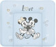 CEBA Disney Minnie &amp; Mickey Tapis de remplacement pour commode (75x72) Disney Minnie &amp; Mickey Gris 1&#215;1 pc