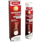 JutaVit Magnésium 275 mg + vitamine B6 comprimés effervescents à l'orange et à la grenade 1x16 pcs