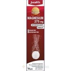 JutaVit Magnésium 275 mg + vitamine B6 comprimés effervescents à l'orange et à la grenade 1x16 pcs