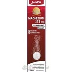 JutaVit Magnésium 275 mg + vitamine B6 comprimés effervescents à l'orange et à la grenade 1x16 pcs