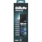 GILLETTE MACH3 8NH + SLASH GEL 1×1 Set, 8 Ersatzköpfe + Gel 200 ml