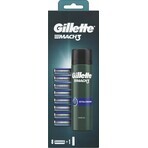 GILLETTE MACH3 8NH + SLASH GEL 1×1 Set, 8 Ersatzköpfe + Gel 200 ml