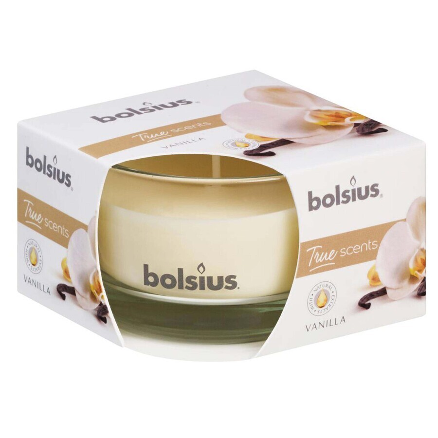 Bolsius Aromatic 2.0 Bottle 80x50mm Vanilla, scented candle 1×1 pc, scented candle